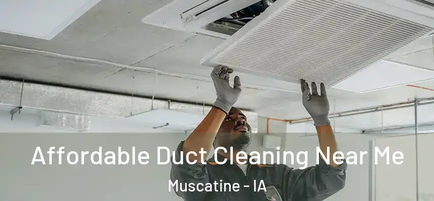 Affordable Duct Cleaning Near Me Muscatine - IA