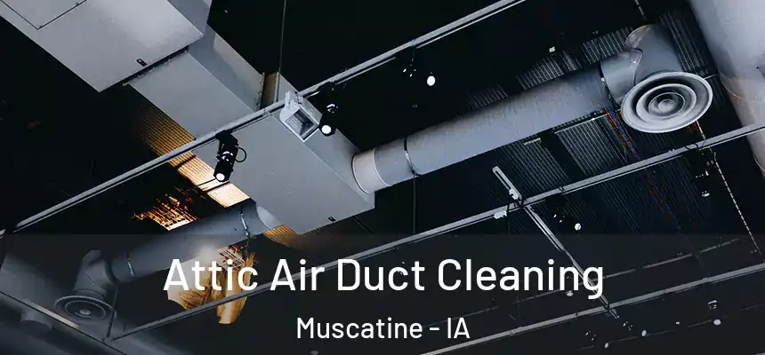 Attic Air Duct Cleaning Muscatine - IA