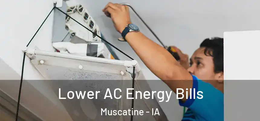 Lower AC Energy Bills Muscatine - IA
