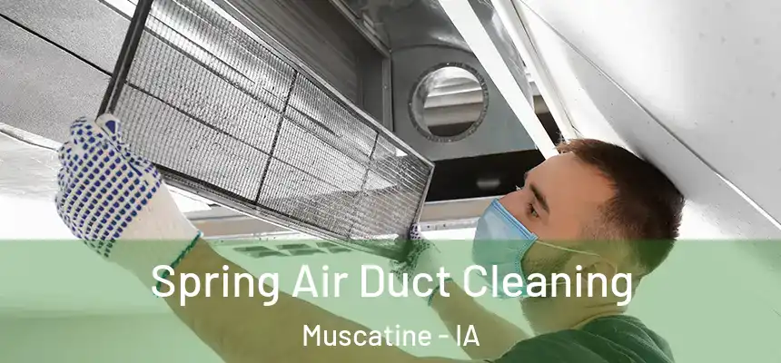 Spring Air Duct Cleaning Muscatine - IA
